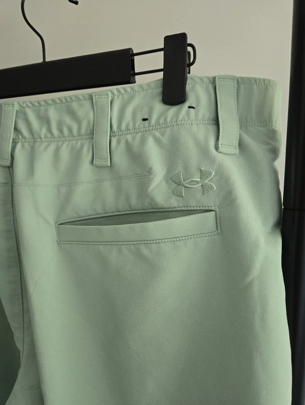 Under Armour Men’s Golf Shorts Size 40 Mint Green HeatGear Loose Fit